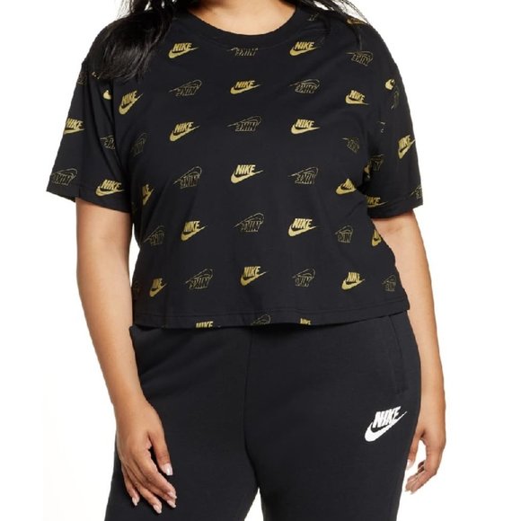 nike plus size metallic